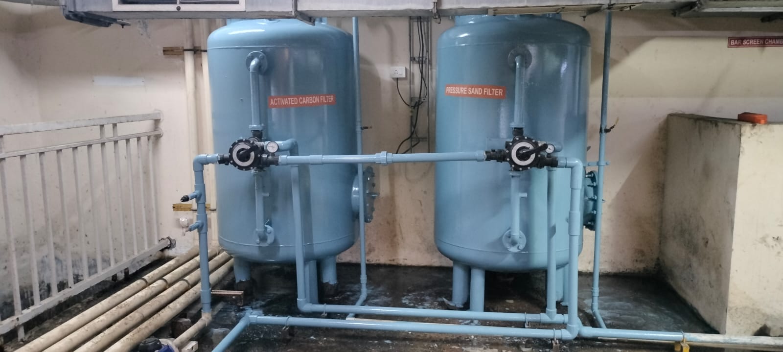 STP system after maintenance